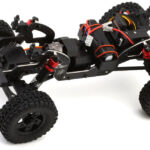 Furitek FX118 Fury Wagon Rock Crawler - Black w/Flames