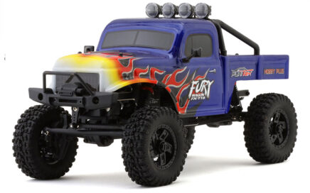 Furitek FX118 Fury Wagon Rock Crawler – Blue w/Flames