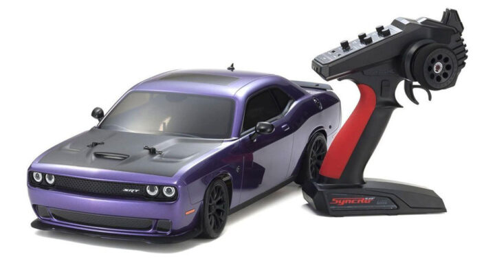 Kyosho Fazer Mk2 FZ02L 2015 Dodge Challenger SRT Hellcat - Purple