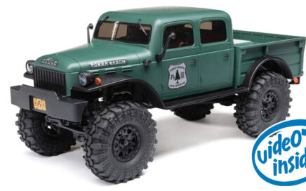 Axial SCX24 40s Dodge Power Wagon - Green