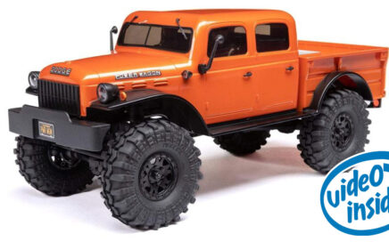 Axial SCX24 40s Dodge Power Wagon - Orange