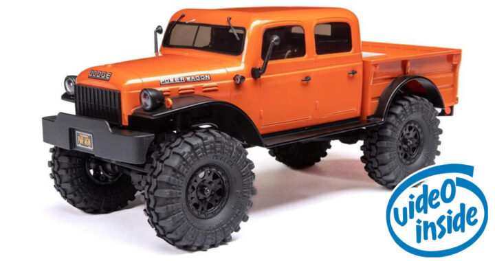 Axial SCX24 40s Dodge Power Wagon - Orange