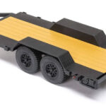 Axial SCX24 Flat Bed Vehicle Trailer