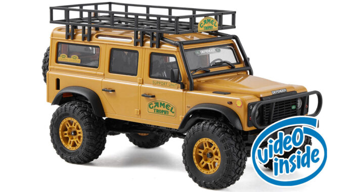 FMS FCX24M Camel Trophy Land Rover Defender 10 Micro Crawler