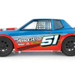 Team Associated SR10M Dirt Oval Car - Blue