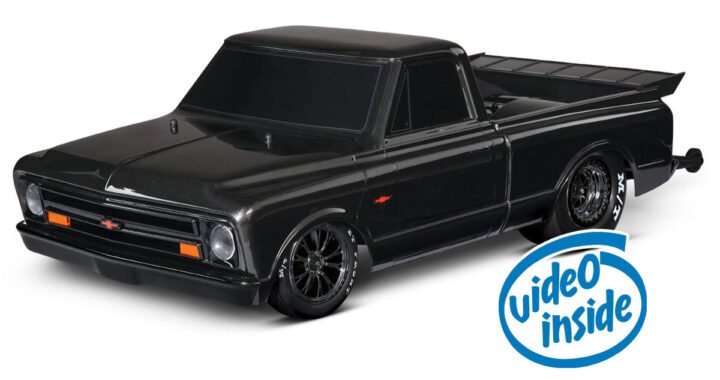 Traxxas Drag Slash HD 1967 Chevrolet C10 No Prep - Black