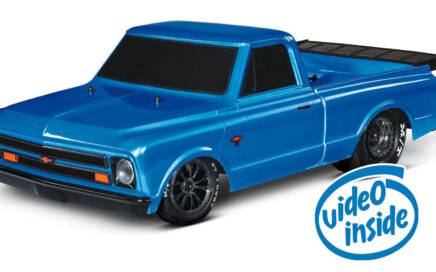 Traxxas Drag Slash HD 1967 Chevrolet C10 No Prep - Blue