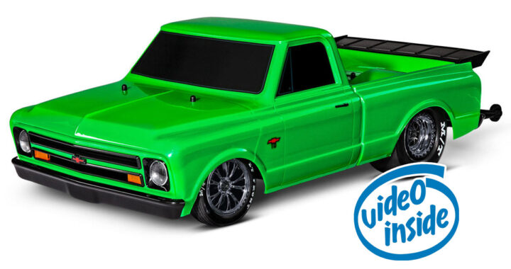 Traxxas Drag Slash HD 1967 Chevrolet C10 No Prep - Green