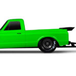 Traxxas Drag Slash HD 1967 Chevrolet C10 No Prep - Green