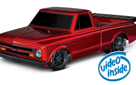 Traxxas Drag Slash HD 1967 Chevrolet C10 No Prep - Red