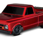 Traxxas Drag Slash HD 1967 Chevrolet C10 No Prep - Red