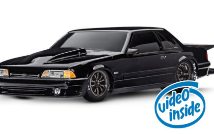 Traxxas Drag Slash HD Ford Mustang 5.0 - Black