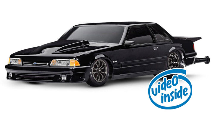 Traxxas Drag Slash HD Ford Mustang 5.0 - Black