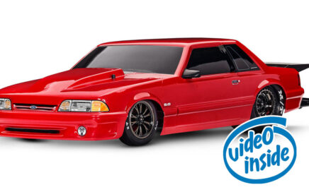 Traxxas Drag Slash HD Ford Mustang 5.0 - Red