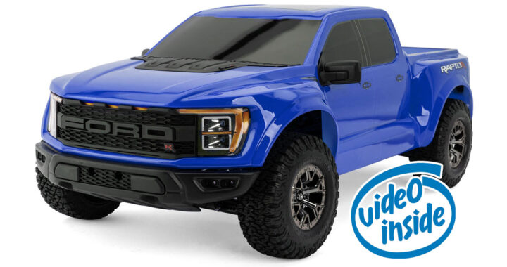 Traxxas Ford Raptor 4x4 VXL Brushless RTR - Blue