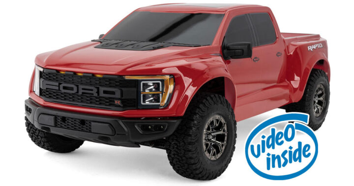 Traxxas Ford Raptor 4x4 VXL Brushless RTR - Red