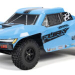 ARRMA Fury 2WD MEGA 550 Brushed Short Course Truck - Blue