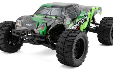 Maverick Phantom XT Brushed Monster Truck - Green