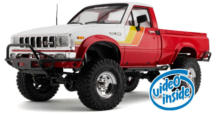 RC4WD Trail Finder 2 1982 Toyota Pickup - Red