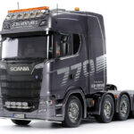 Tamiya Scania 770 S 8x4/4 Semi Truck Kit - Gunmetal Edition