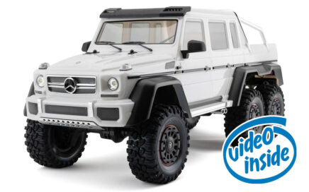 Traxxas TRX-6 6x6 Mercedes-Benz G 63 AMG Trail Truck - White