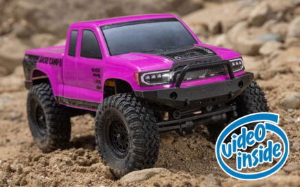 Axial SCX24 Base Camp Mini Crawler - Pink