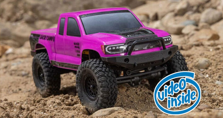 Axial SCX24 Base Camp Mini Crawler - Pink