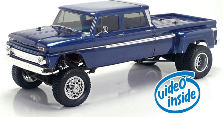 CEN Sicario Custom Dually Truck - Blue Galaxy