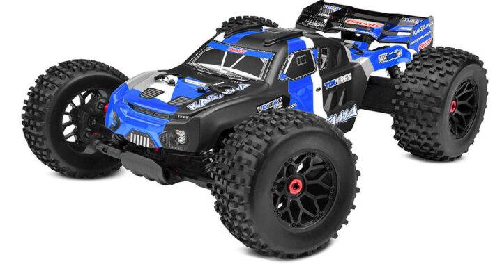 Corally Kagama XP 6S Brushless Roller Monster Truck RTR - Blue