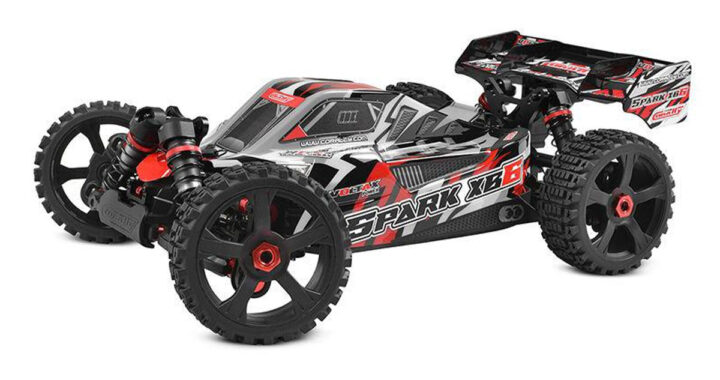 Corally Spark XB6 6S Brushless Roller Buggy - Red