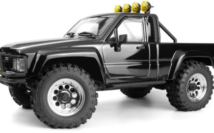 HPI Venture18 Brushed 1985 Toyota Hilux SR5 Trail Truck – Black