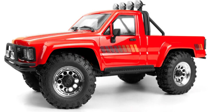 HPI Venture18 Brushed 1985 Toyota Hilux SR5 Trail Truck – Red