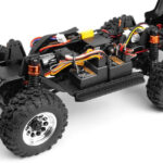 HPI Venture18 Flux Brushless 1985 Toyota Hilux SR5 Trail Truck - Black