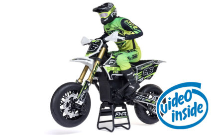 Losi Promoto-SM FXR Supermoto RTR Motorcycle - Green