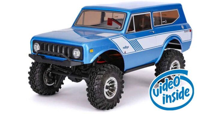 Redcat Ascent-18 International Scout II Mini Trail Truck - Blue