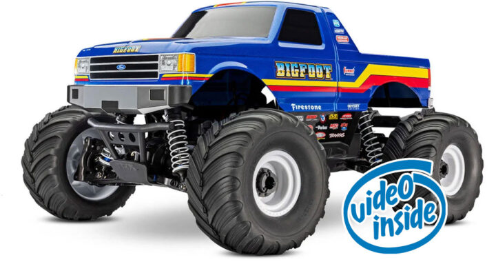 Traxxas Bigfoot BL-2S 4WD Monster Truck RTR - Blue