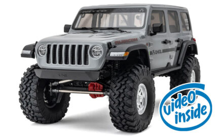 Axial SCX10 III Jeep JLU Wrangler Rock Crawler - Gray