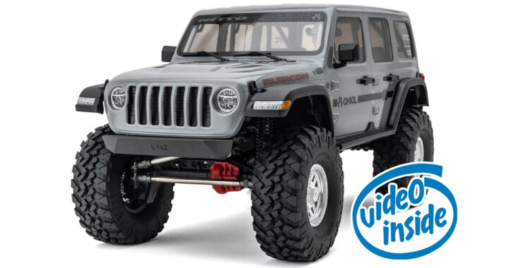 Axial SCX10 III Jeep JLU Wrangler Rock Crawler - Gray