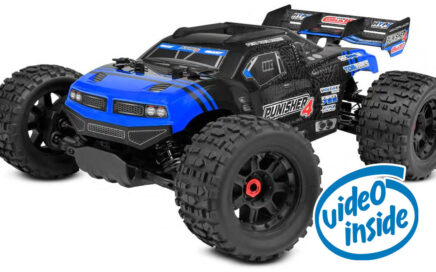 Corally Punisher 4S Monster Truck RTR - Blue