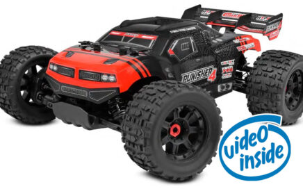 Corally PuniCorally Punisher 4S Monster Truck RTR - Red